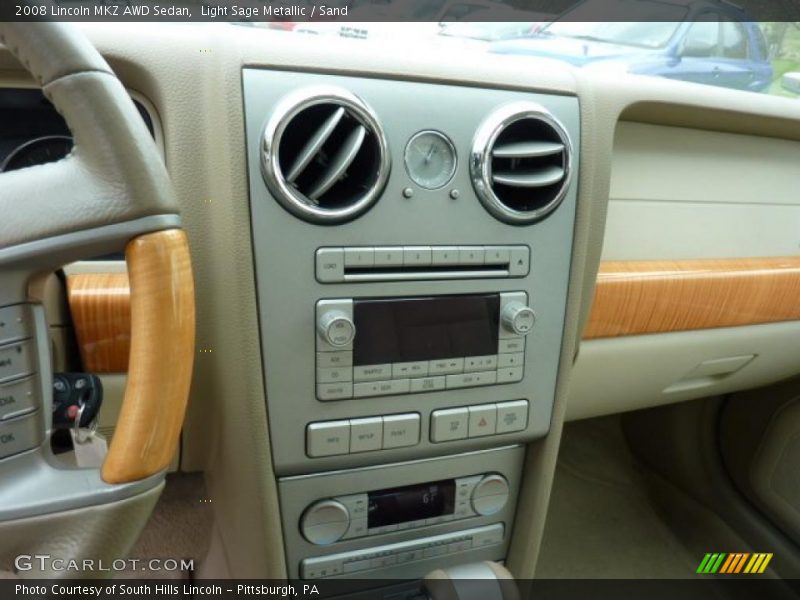 Light Sage Metallic / Sand 2008 Lincoln MKZ AWD Sedan
