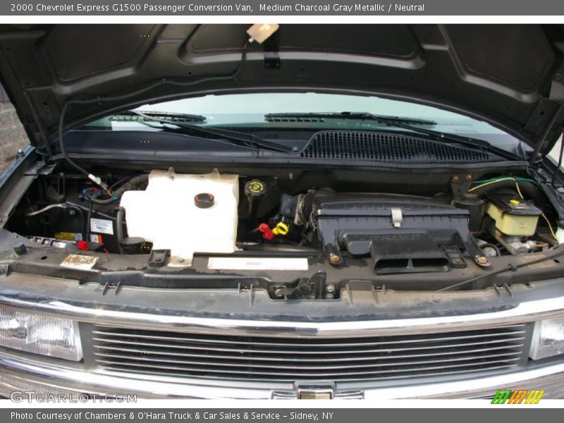 Medium Charcoal Gray Metallic / Neutral 2000 Chevrolet Express G1500 Passenger Conversion Van