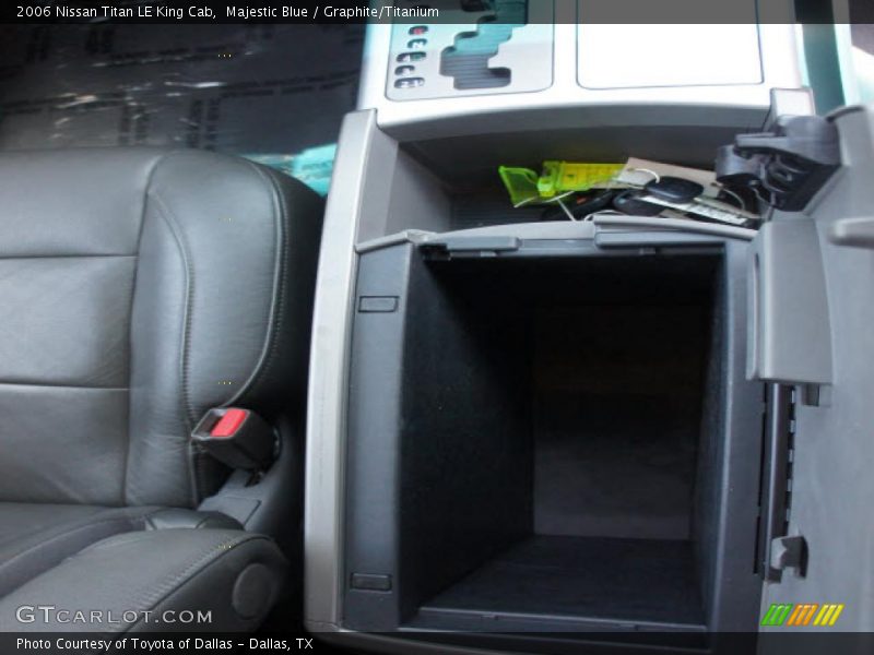 Majestic Blue / Graphite/Titanium 2006 Nissan Titan LE King Cab