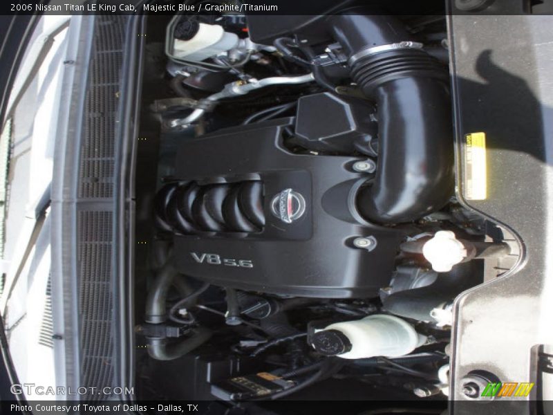 Majestic Blue / Graphite/Titanium 2006 Nissan Titan LE King Cab