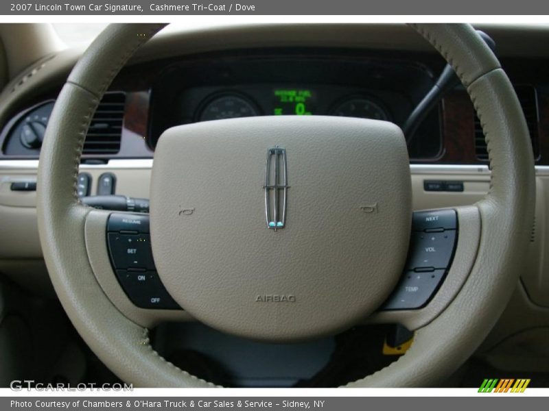  2007 Town Car Signature Steering Wheel