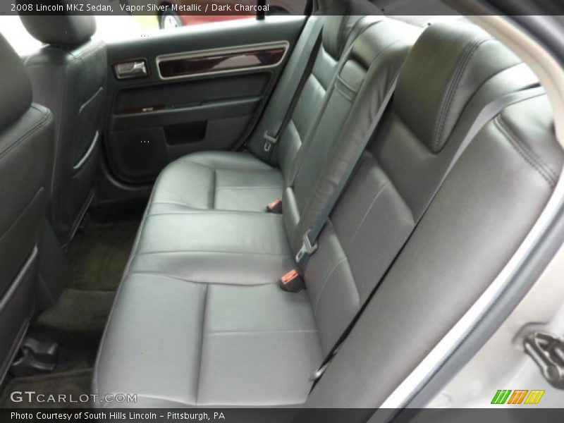 Vapor Silver Metallic / Dark Charcoal 2008 Lincoln MKZ Sedan