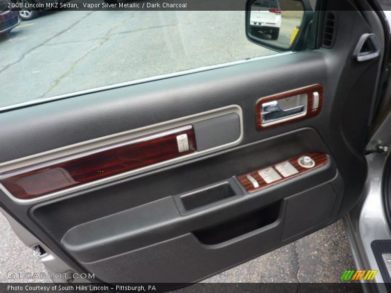 Vapor Silver Metallic / Dark Charcoal 2008 Lincoln MKZ Sedan