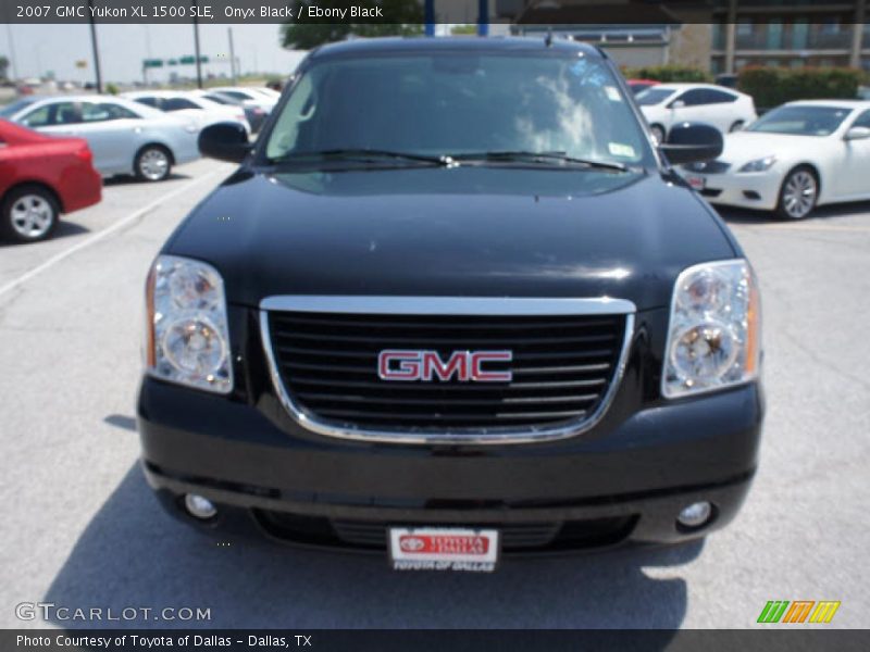 Onyx Black / Ebony Black 2007 GMC Yukon XL 1500 SLE