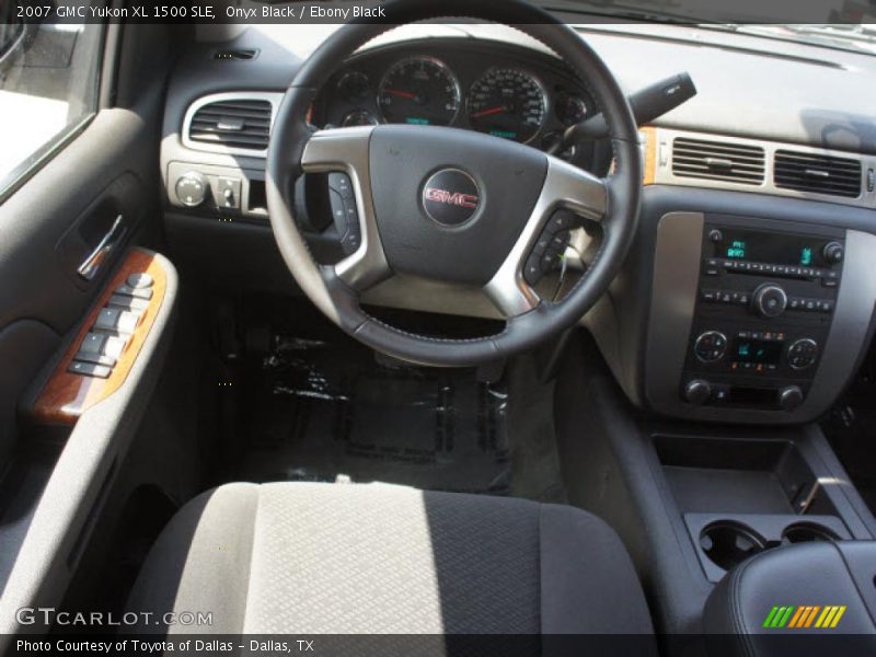 Onyx Black / Ebony Black 2007 GMC Yukon XL 1500 SLE