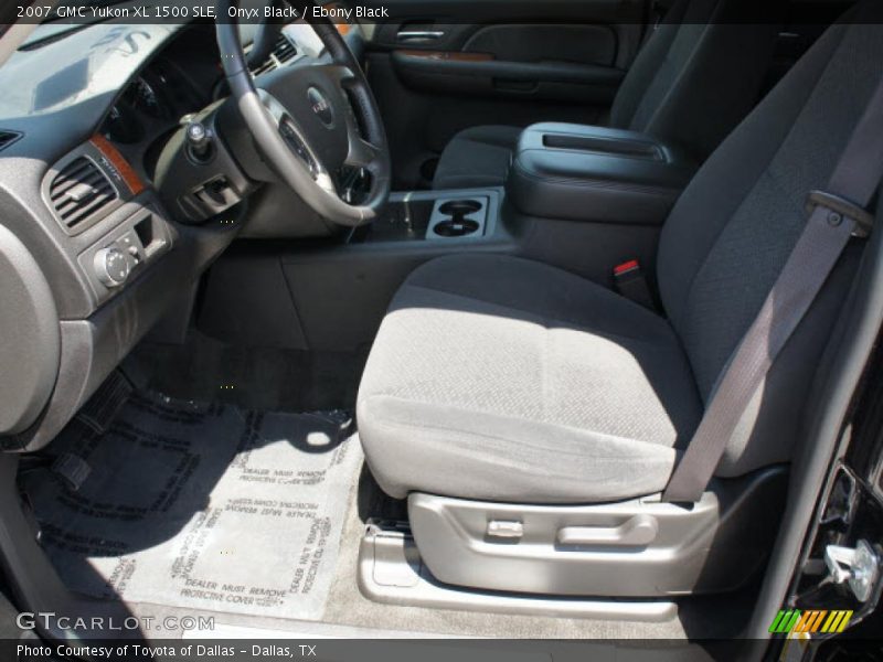 Onyx Black / Ebony Black 2007 GMC Yukon XL 1500 SLE