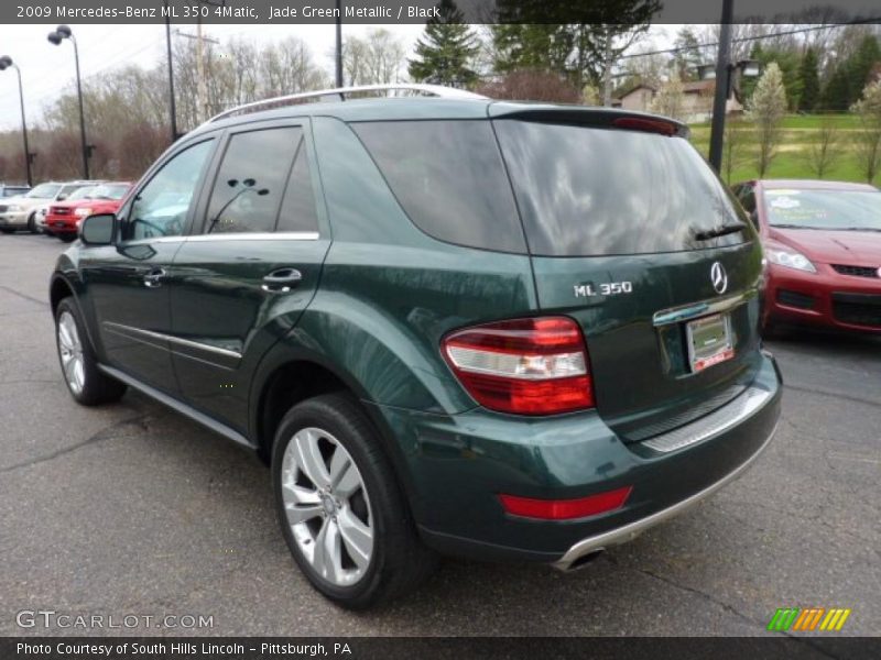  2009 ML 350 4Matic Jade Green Metallic