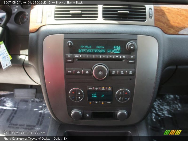 Onyx Black / Ebony Black 2007 GMC Yukon XL 1500 SLE