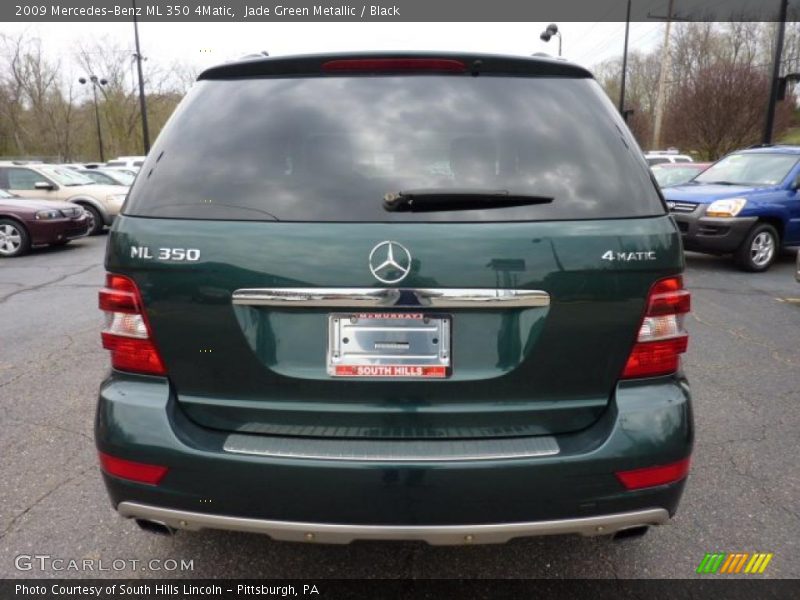  2009 ML 350 4Matic Jade Green Metallic