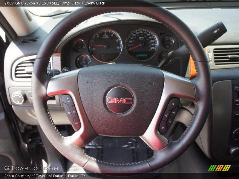 Onyx Black / Ebony Black 2007 GMC Yukon XL 1500 SLE