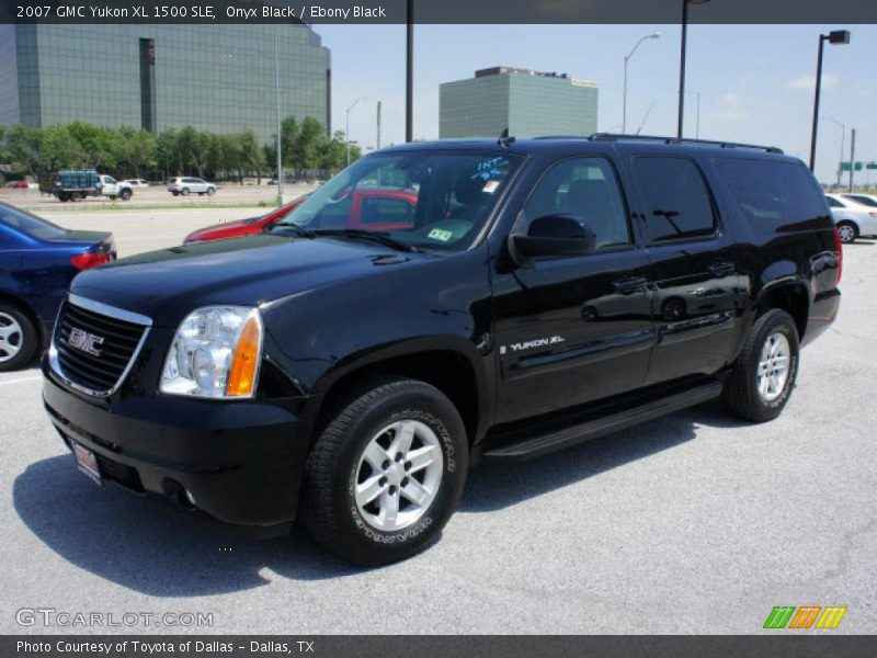Onyx Black / Ebony Black 2007 GMC Yukon XL 1500 SLE