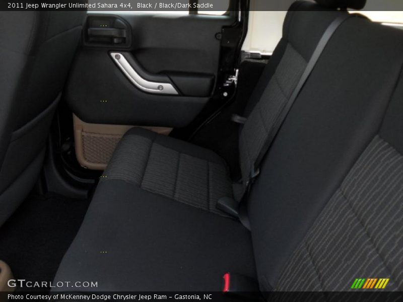 Black / Black/Dark Saddle 2011 Jeep Wrangler Unlimited Sahara 4x4