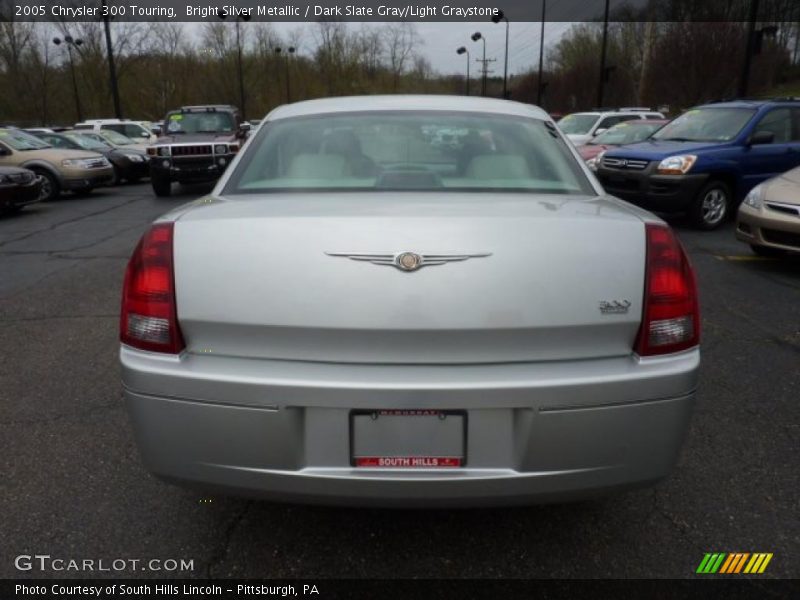 Bright Silver Metallic / Dark Slate Gray/Light Graystone 2005 Chrysler 300 Touring