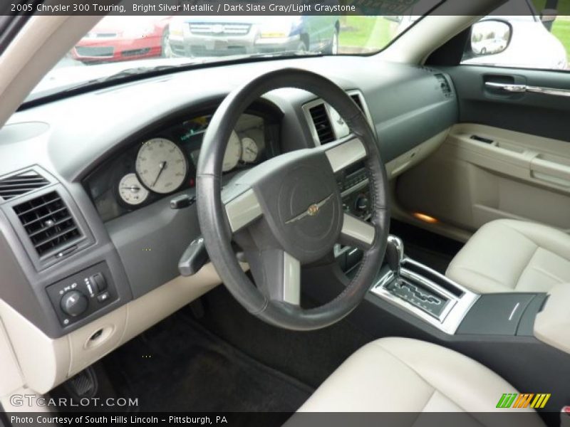 Bright Silver Metallic / Dark Slate Gray/Light Graystone 2005 Chrysler 300 Touring