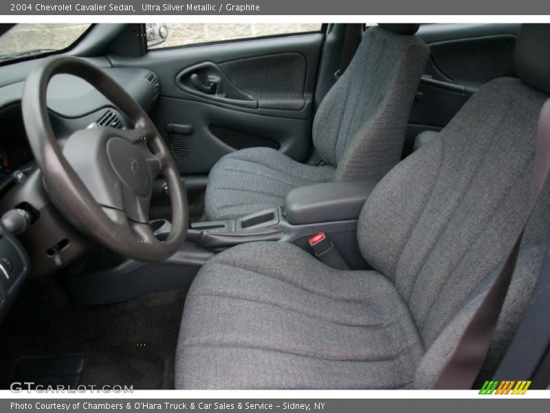 Ultra Silver Metallic / Graphite 2004 Chevrolet Cavalier Sedan