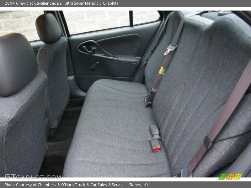 Ultra Silver Metallic / Graphite 2004 Chevrolet Cavalier Sedan