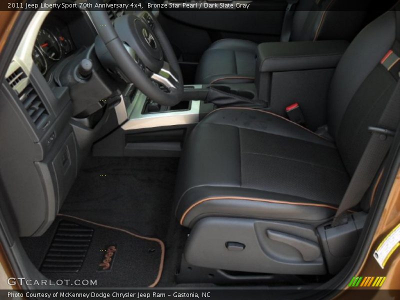 Bronze Star Pearl / Dark Slate Gray 2011 Jeep Liberty Sport 70th Anniversary 4x4