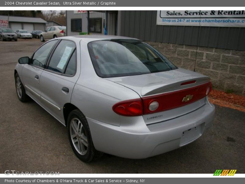 Ultra Silver Metallic / Graphite 2004 Chevrolet Cavalier Sedan