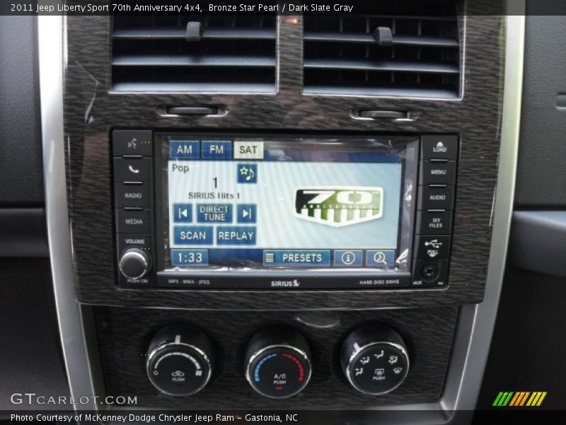 Bronze Star Pearl / Dark Slate Gray 2011 Jeep Liberty Sport 70th Anniversary 4x4
