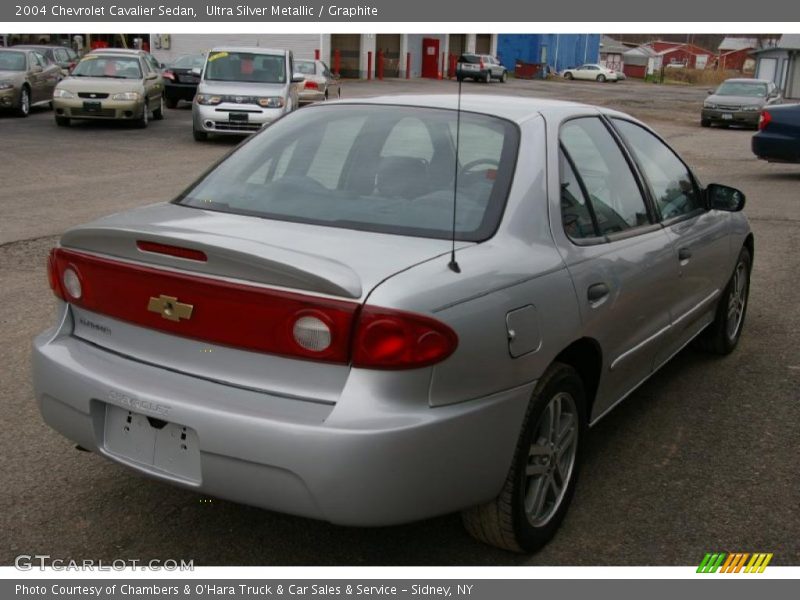 Ultra Silver Metallic / Graphite 2004 Chevrolet Cavalier Sedan
