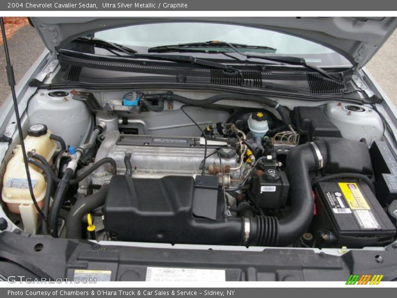 Ultra Silver Metallic / Graphite 2004 Chevrolet Cavalier Sedan