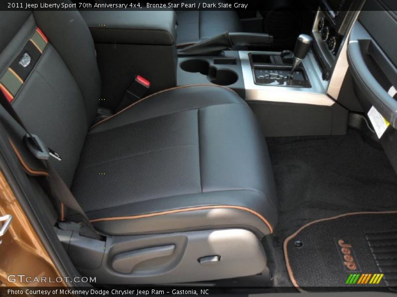 Bronze Star Pearl / Dark Slate Gray 2011 Jeep Liberty Sport 70th Anniversary 4x4