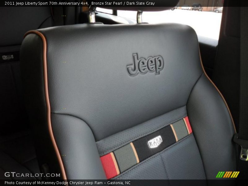 Bronze Star Pearl / Dark Slate Gray 2011 Jeep Liberty Sport 70th Anniversary 4x4