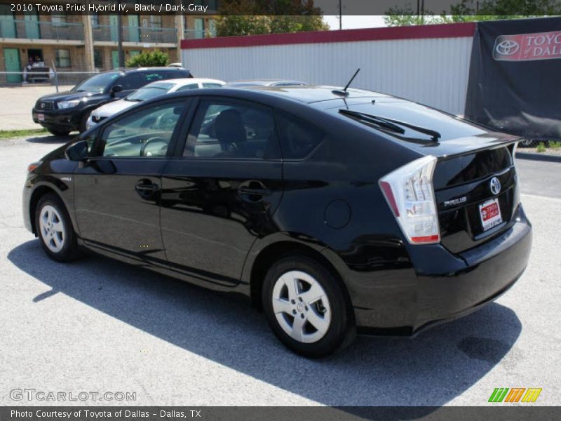 Black / Dark Gray 2010 Toyota Prius Hybrid IV