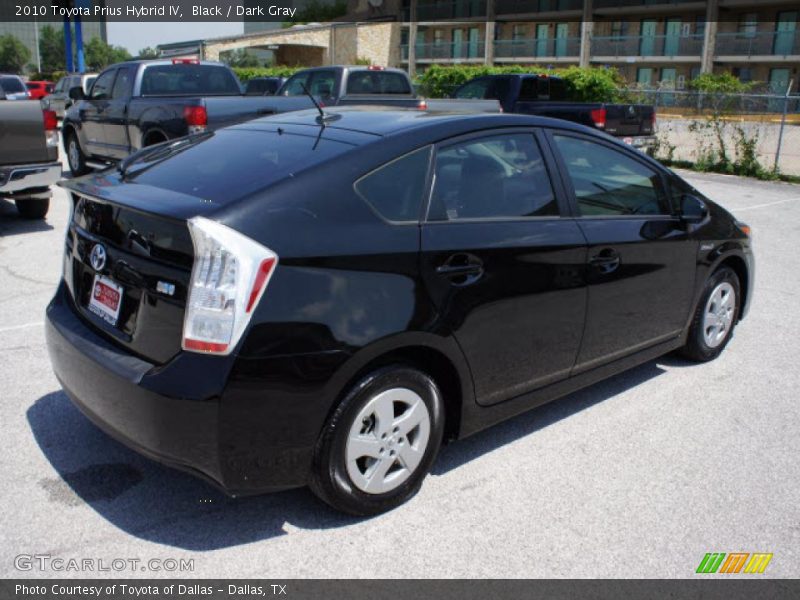Black / Dark Gray 2010 Toyota Prius Hybrid IV