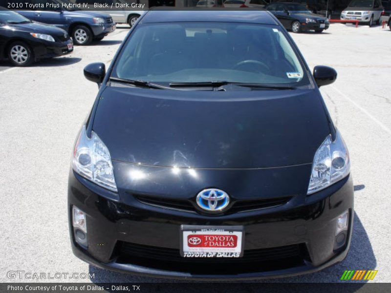 Black / Dark Gray 2010 Toyota Prius Hybrid IV