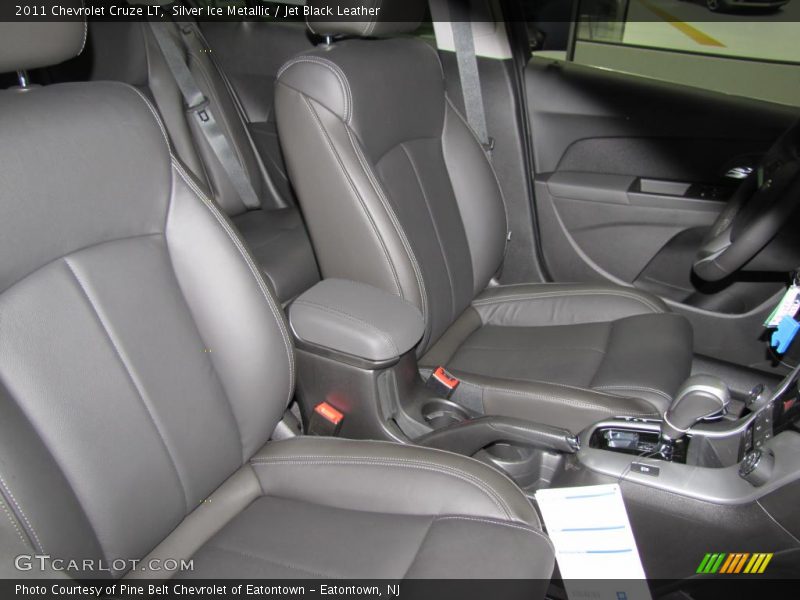 Silver Ice Metallic / Jet Black Leather 2011 Chevrolet Cruze LT