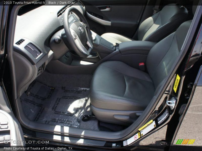 Black / Dark Gray 2010 Toyota Prius Hybrid IV