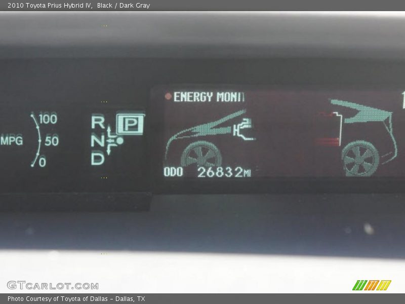 Black / Dark Gray 2010 Toyota Prius Hybrid IV