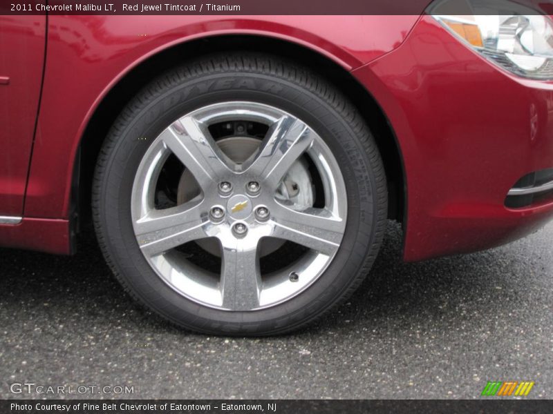 Red Jewel Tintcoat / Titanium 2011 Chevrolet Malibu LT