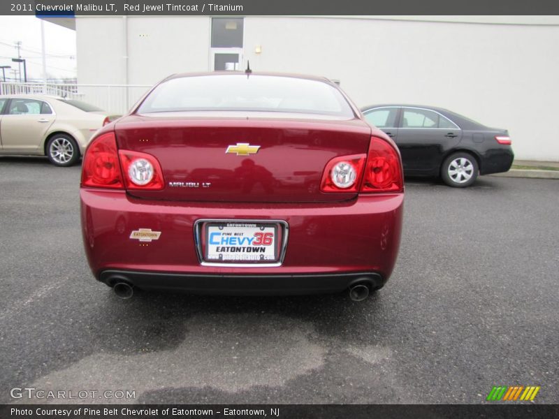 Red Jewel Tintcoat / Titanium 2011 Chevrolet Malibu LT