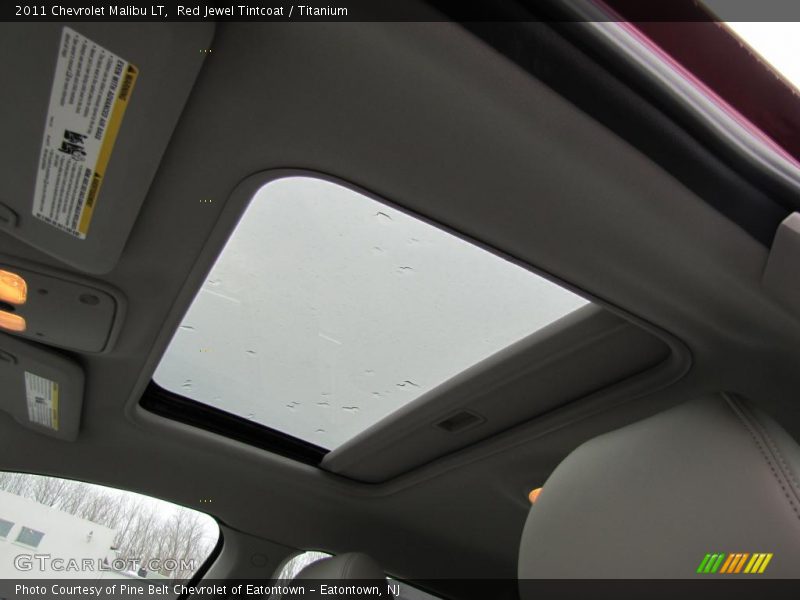Red Jewel Tintcoat / Titanium 2011 Chevrolet Malibu LT