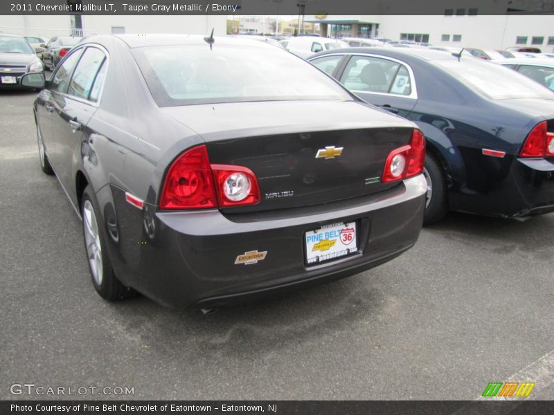 Taupe Gray Metallic / Ebony 2011 Chevrolet Malibu LT