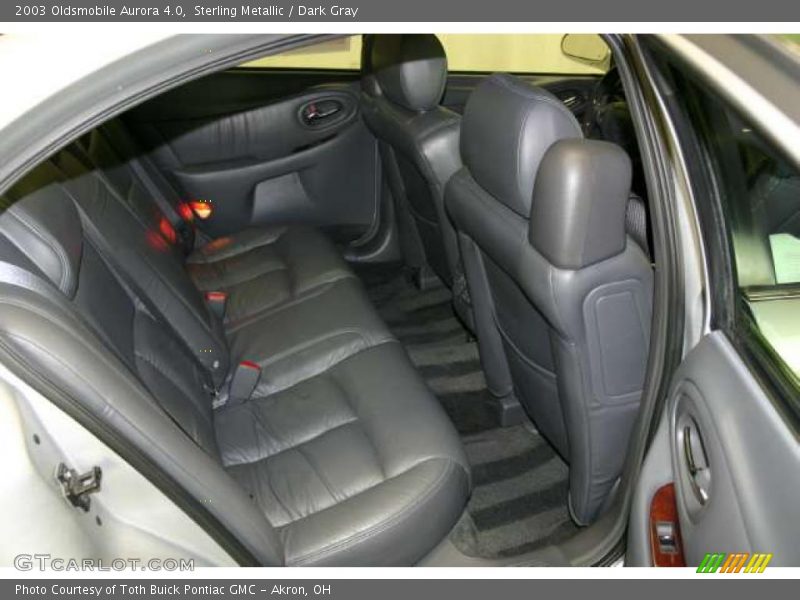 Sterling Metallic / Dark Gray 2003 Oldsmobile Aurora 4.0