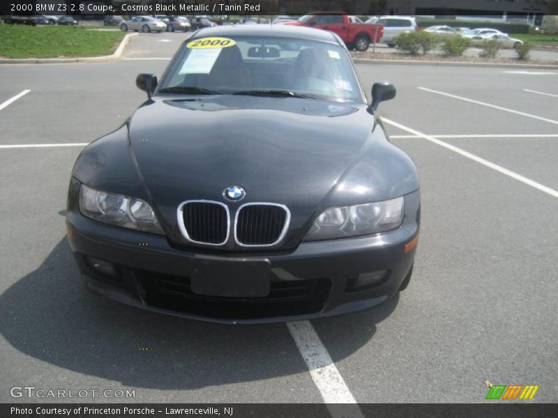 Cosmos Black Metallic / Tanin Red 2000 BMW Z3 2.8 Coupe