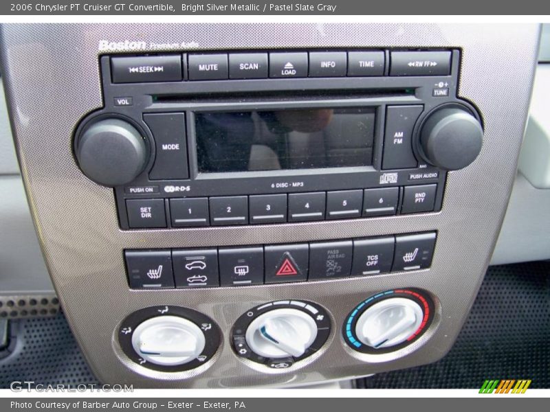 Controls of 2006 PT Cruiser GT Convertible