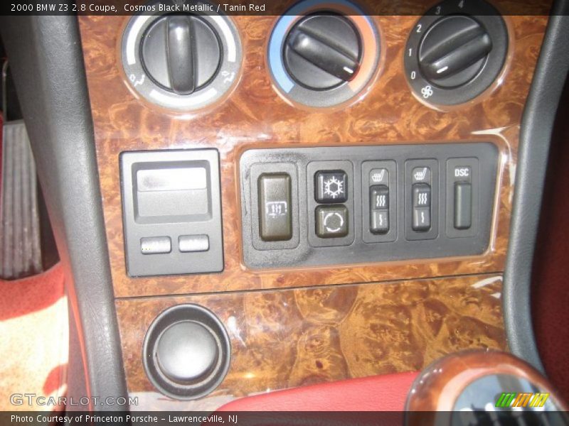 Controls of 2000 Z3 2.8 Coupe