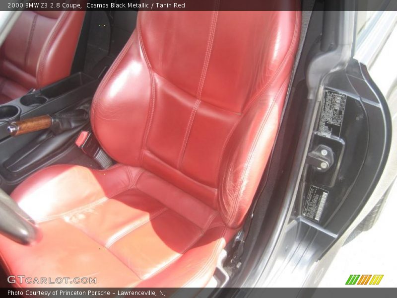  2000 Z3 2.8 Coupe Tanin Red Interior