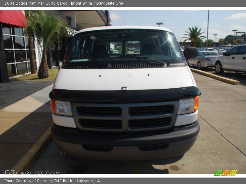 Bright White / Dark Slate Gray 2001 Dodge Ram Van 1500 Cargo
