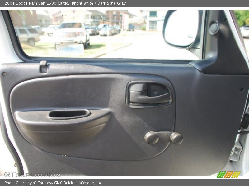 Bright White / Dark Slate Gray 2001 Dodge Ram Van 1500 Cargo
