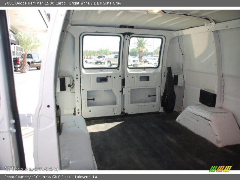 Bright White / Dark Slate Gray 2001 Dodge Ram Van 1500 Cargo