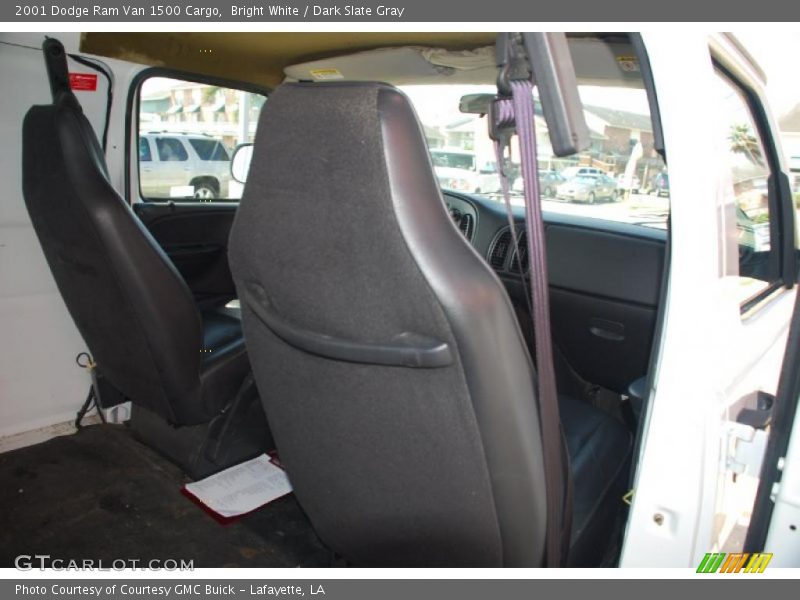 Bright White / Dark Slate Gray 2001 Dodge Ram Van 1500 Cargo