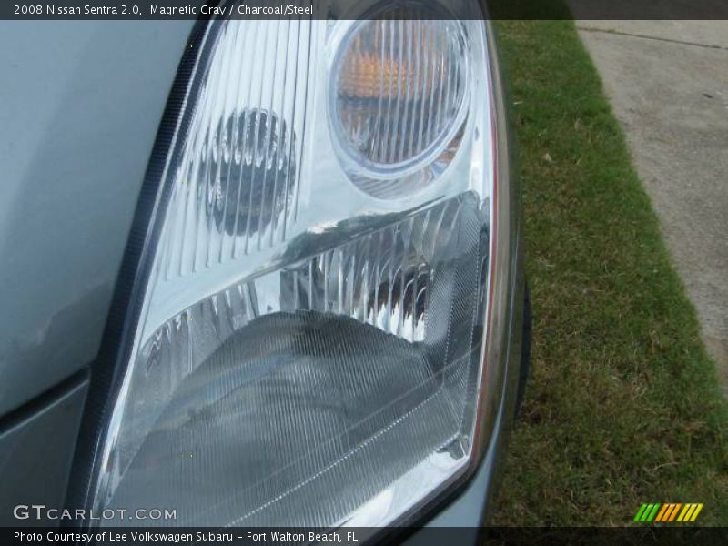 Magnetic Gray / Charcoal/Steel 2008 Nissan Sentra 2.0
