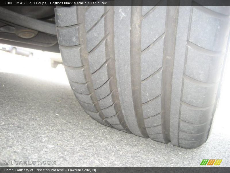 Cosmos Black Metallic / Tanin Red 2000 BMW Z3 2.8 Coupe
