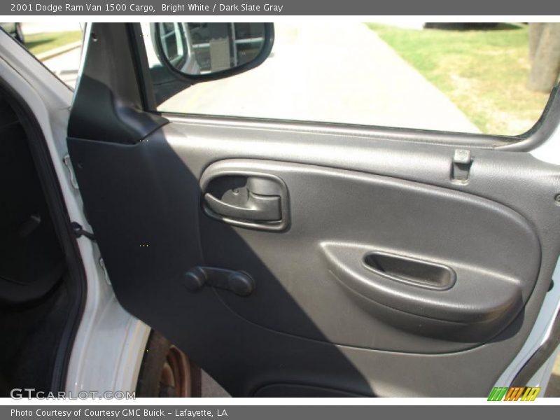 Bright White / Dark Slate Gray 2001 Dodge Ram Van 1500 Cargo