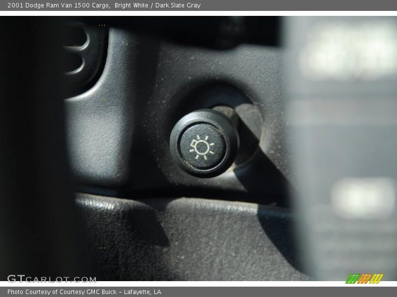 Bright White / Dark Slate Gray 2001 Dodge Ram Van 1500 Cargo